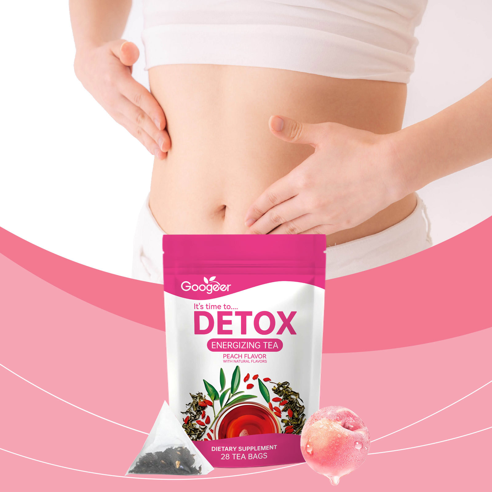 Herbal Tea - Detox Cleanse Tea - Lichaamsbehandeling Energiserende