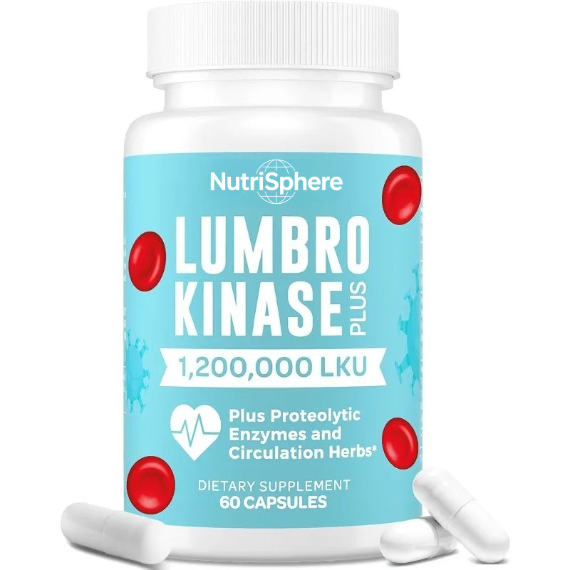 Herbal Supplement - Lumbrokinase Supplement Capsules, bevat een mengsel