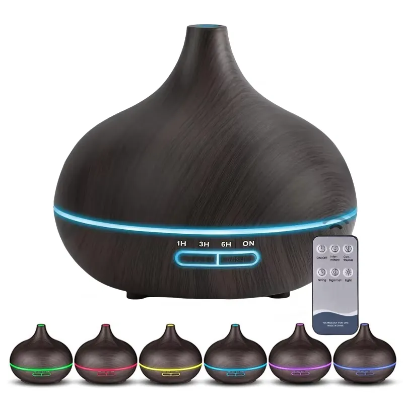 550ml houtkleurige USB-aromadi - Essential Oils recensie en prijs