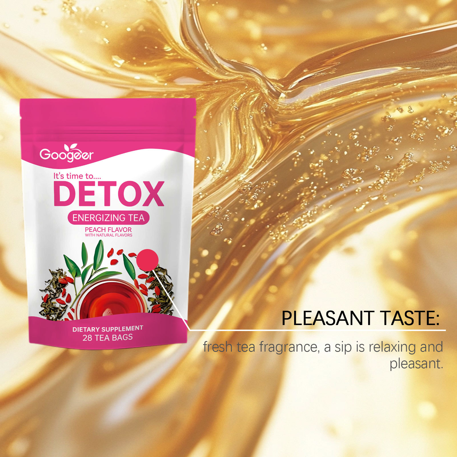 Detox Cleanse Tea - Lichaamsbe - Herbal Tea recensie en prijs
