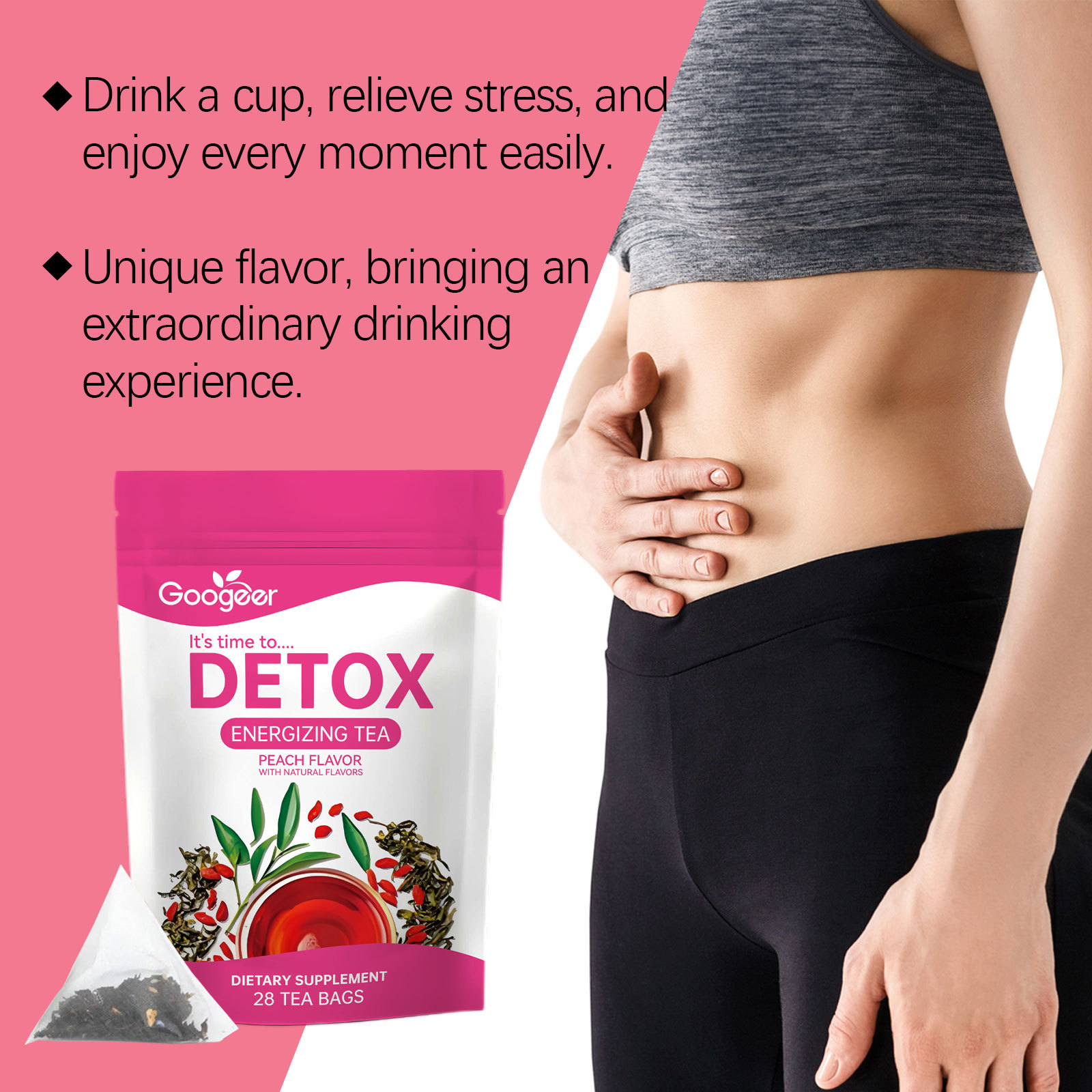 Detox Cleanse Tea - Lichaamsbe - Herbal Tea recensie en prijs