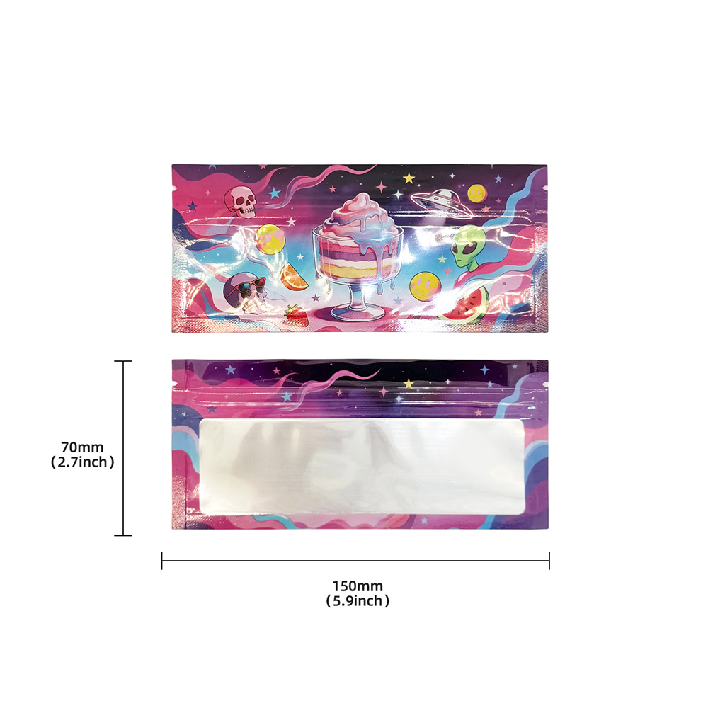 1g Alien Graffiti Mylar zakjes - Dried Herbs recensie en prijs