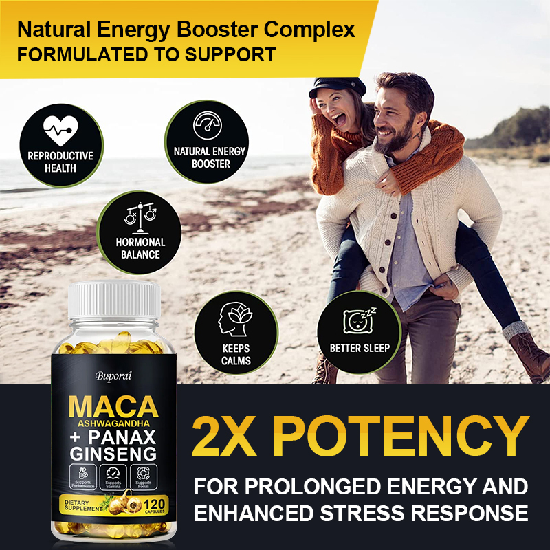 Maca, Panax Ginseng, Ashwagand - Ginger Tea recensie en prijs