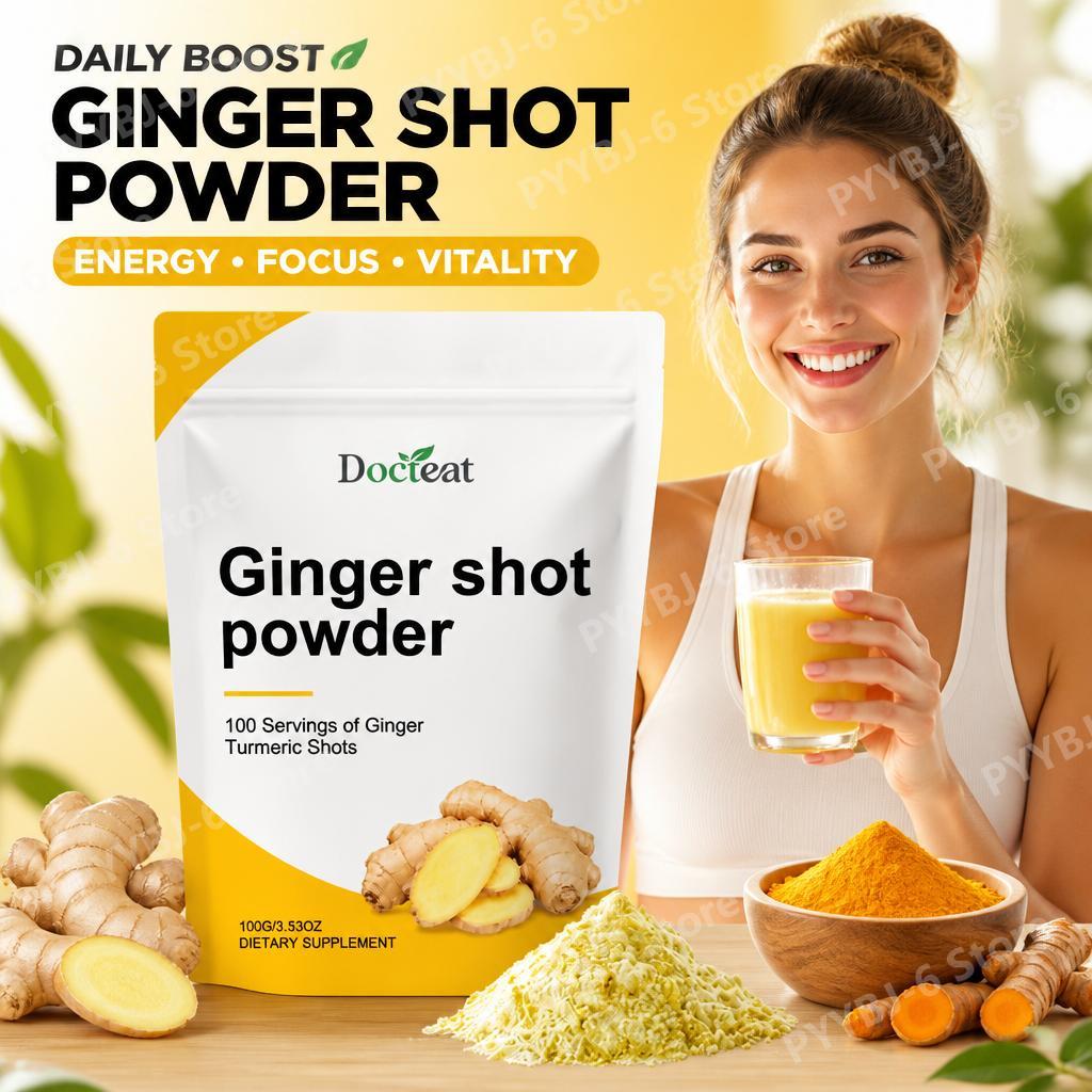 Docteat Gember Shot Poeder Vit - Ginger Tea recensie en prijs
