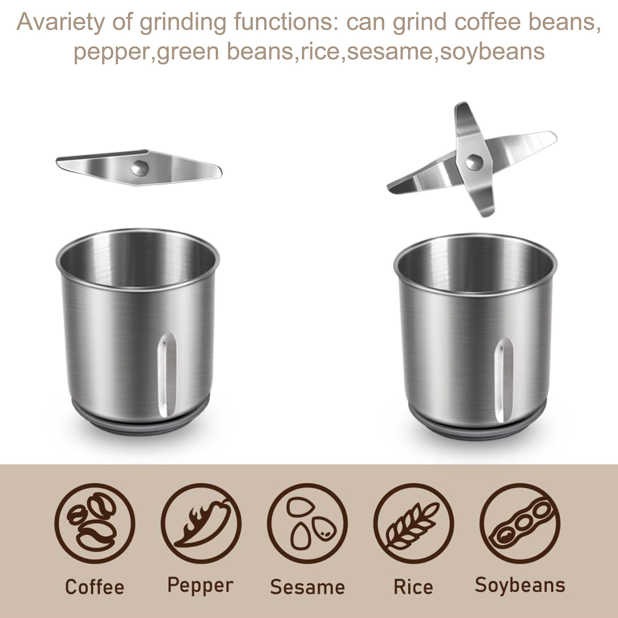 Afneembare elektrische koffiem - Dried Herbs recensie en prijs